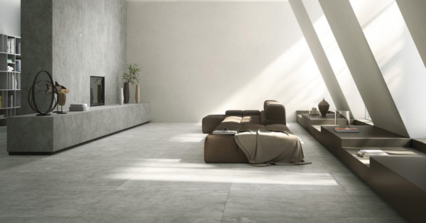 Quiet Numb grey Porcelain Stonewares, Quietstones maximum