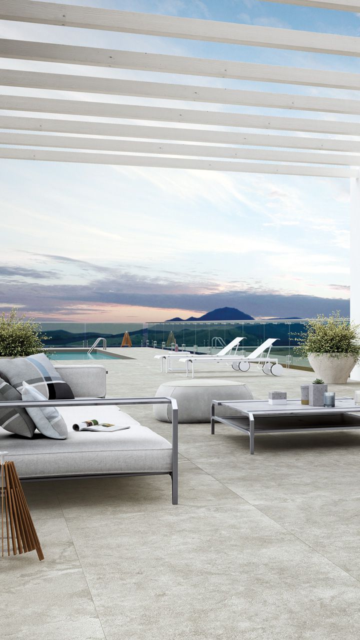 Sin Muros ／Dorantes Quiet Numb grey Porcelain Stonewares, Quietstones maximum