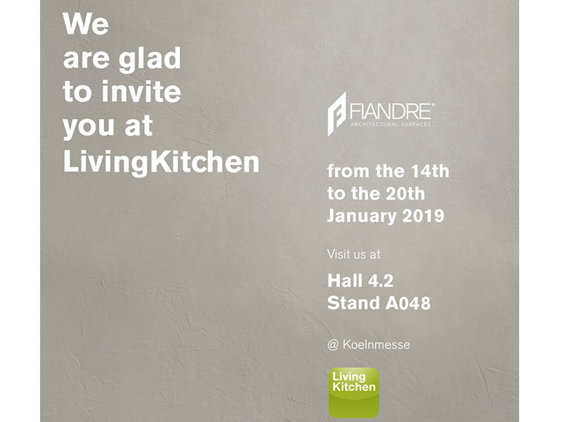 FIANDRE AT LIVING KITCHEN 2019, THE INTERNATIONAL KITCHEN SHOW