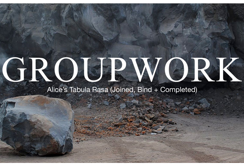 Fiandre alongside GROUPWORK for the “Alice’s Tabula Rasa” exhibition in Hamburg