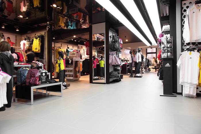 Geweldig Elegantie merk Adidas Store, Germany | Fiandre Architectural Surfaces