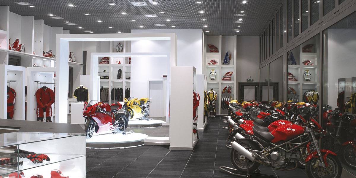 Shops - DUCATI MOTOR FACTORY