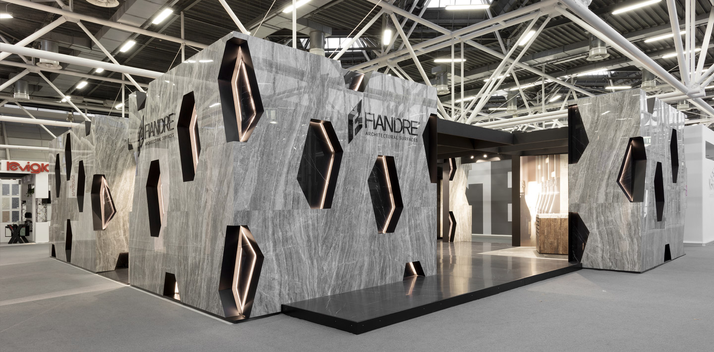 Exhibitions - CERSAIE 2018 / Fiandre Architectural Surfaces
