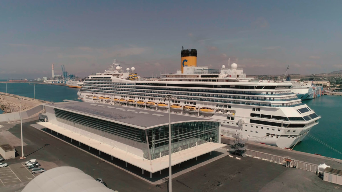 roma cruise terminal programma accosti