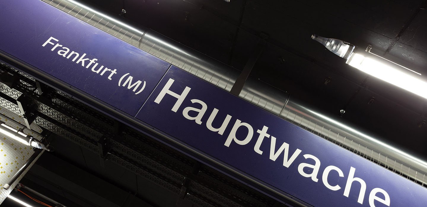 Stations and airports - DEUTSCHE BAHN / S- BAHNHOF HAUPTWACHE