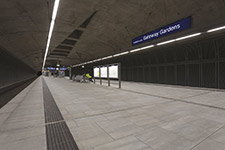 Stations and airports - DEUTSCHE BAHN / S-BAHNHOF FRANKFURT GATEWAY – GARDENS