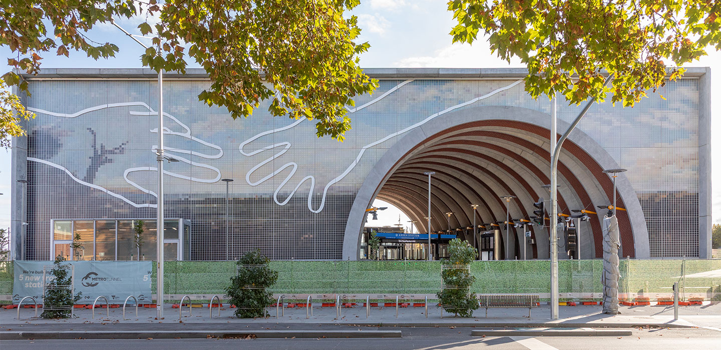 Stations and Airports - Arden Station: public art and eco-active surfaces for a new urban architecture