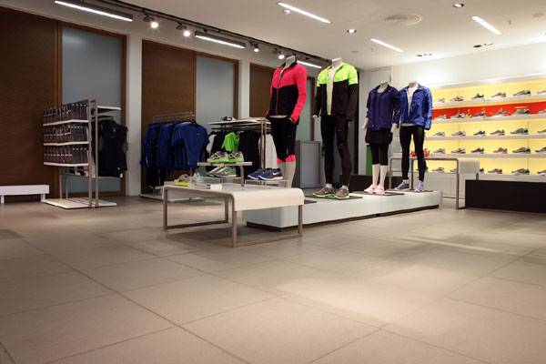 Nike Stadium Store, Germany Fiandre Architectural Surfaces